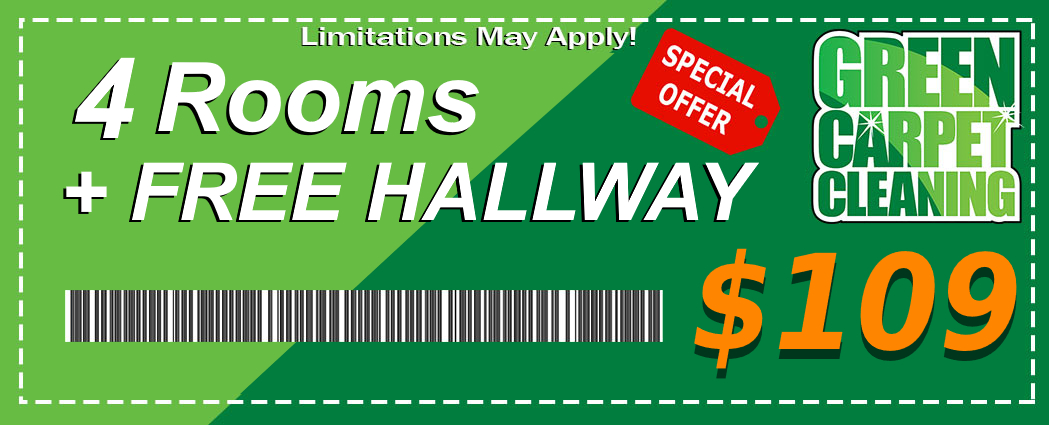 Four rooms + free hallway for $119 coupon